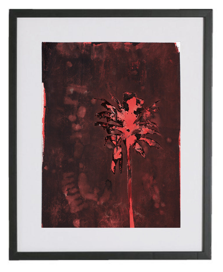 Red Palm Limited Edition Print