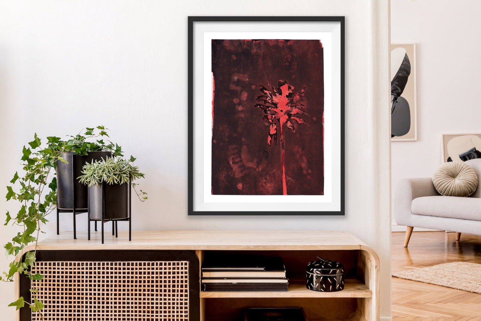 Red Palm Limited Edition Print